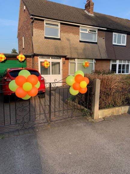 external balloon decorations